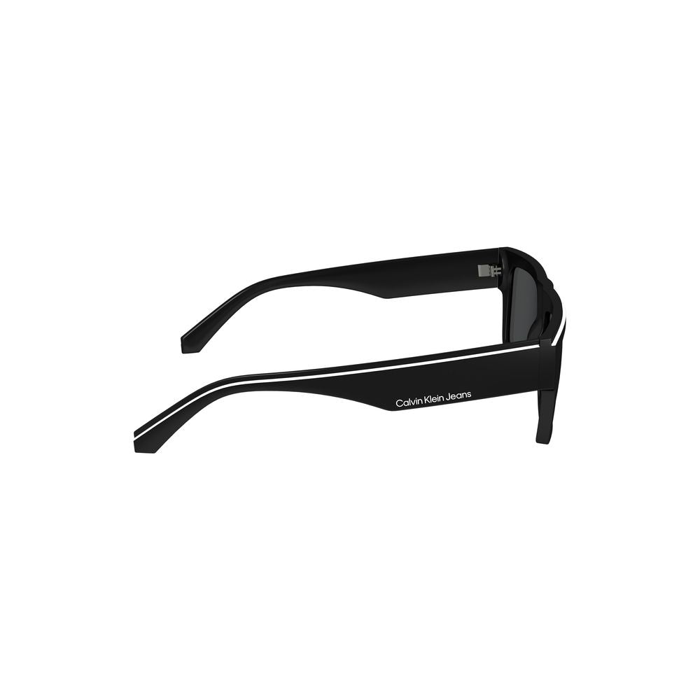 Schwarze Sonnenbrille aus Kunststoff