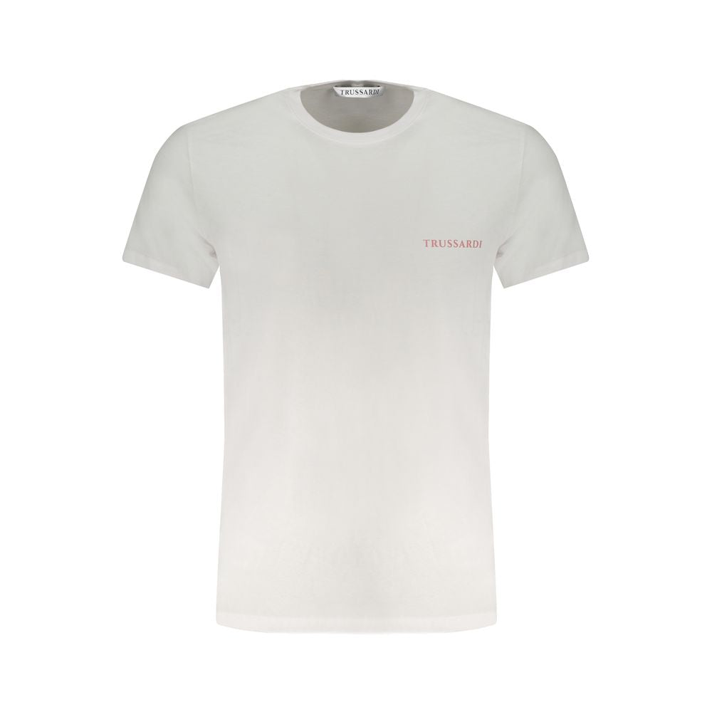 Weißes Baumwoll-T-Shirt
