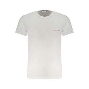 Weißes Baumwoll-T-Shirt