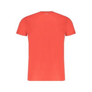 Rotes Baumwoll-T-Shirt
