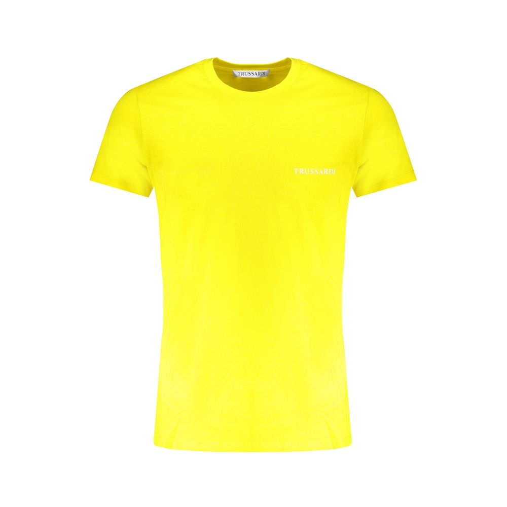 Gelbes Baumwoll-T-Shirt
