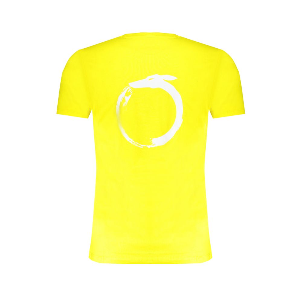 Gelbes Baumwoll-T-Shirt