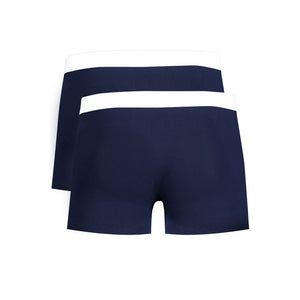 Blaue Baumwollunterwäsche