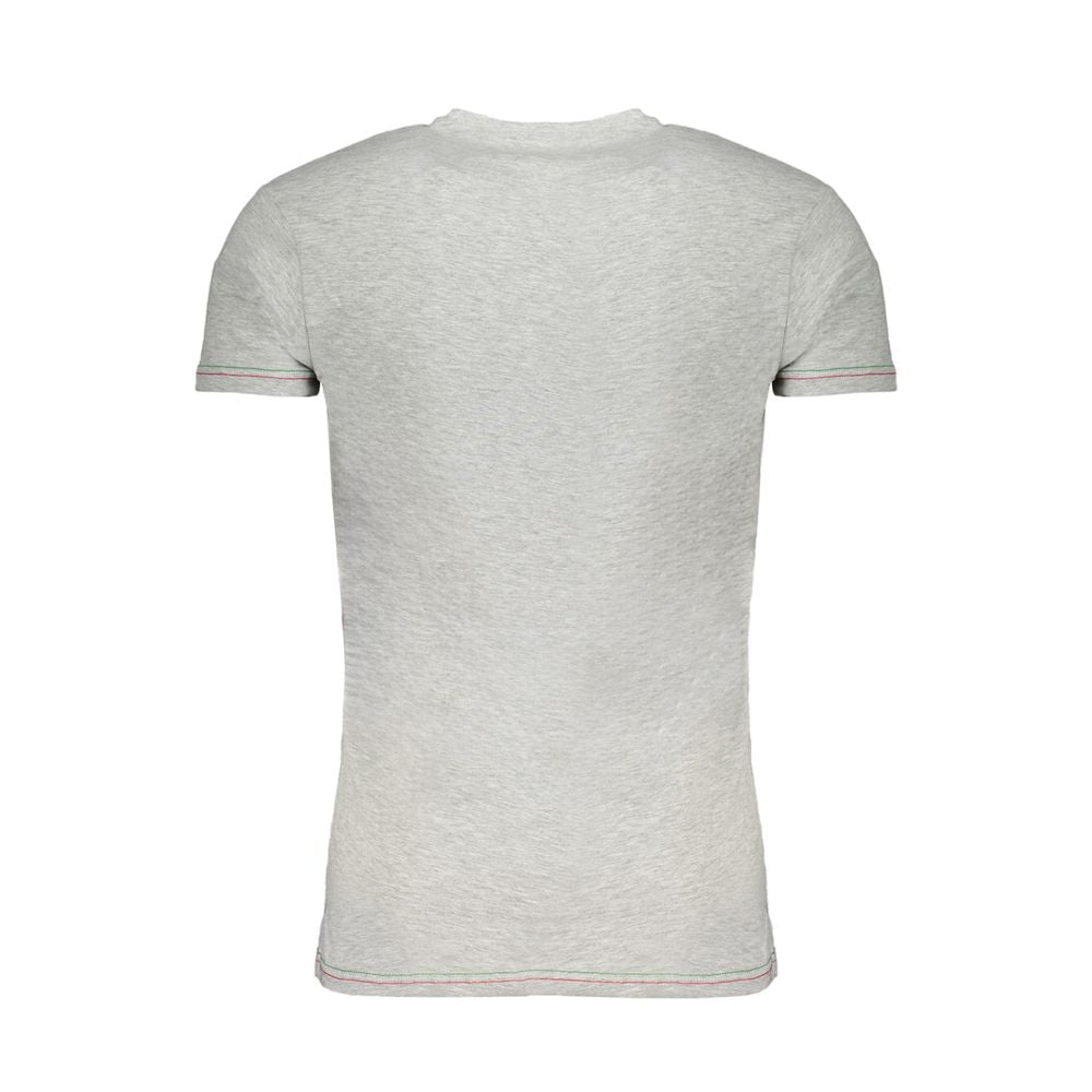 Braunes Herren-T-Shirt aus Baumwolle