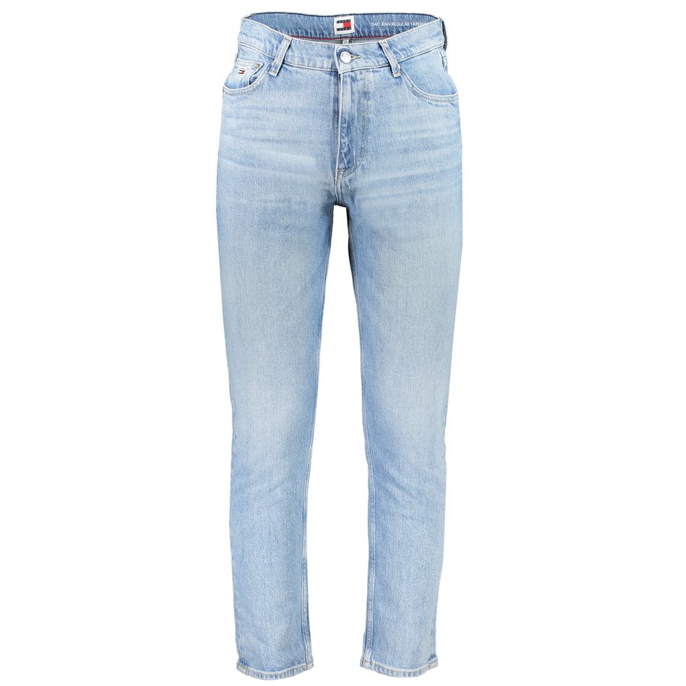 Hellblaue Herrenjeans aus Baumwolle