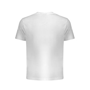 Weißes Baumwoll-T-Shirt