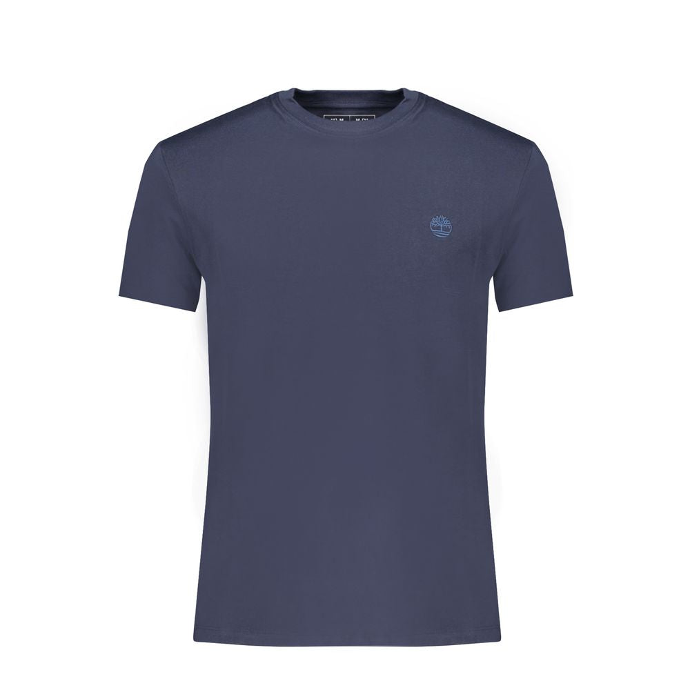 Blaues Herren-T-Shirt aus Baumwolle