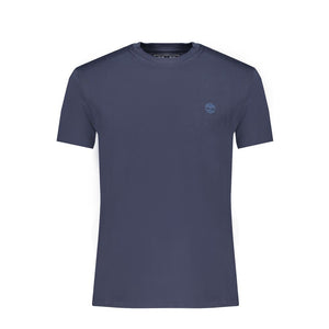 Blaues Herren-T-Shirt aus Baumwolle