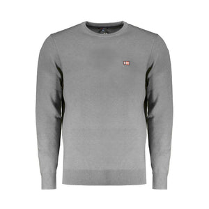 Brauner Polyester-Herrenpullover