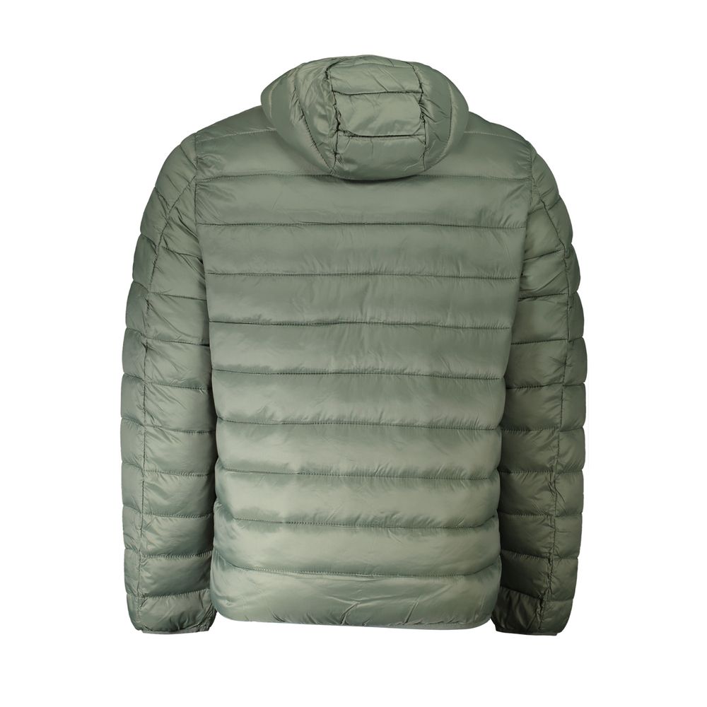 Grüne Polyamid-Herrenjacke
