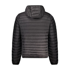 Schwarze Polyamidjacke