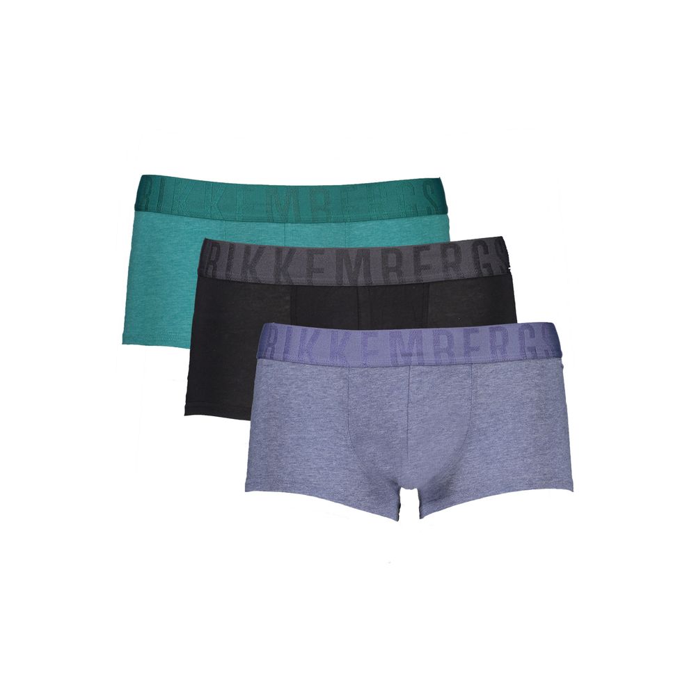 Grüne Polyester Herren Boxer