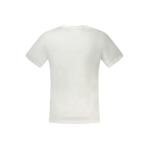 Weißes Baumwoll-Herren-T-Shirt