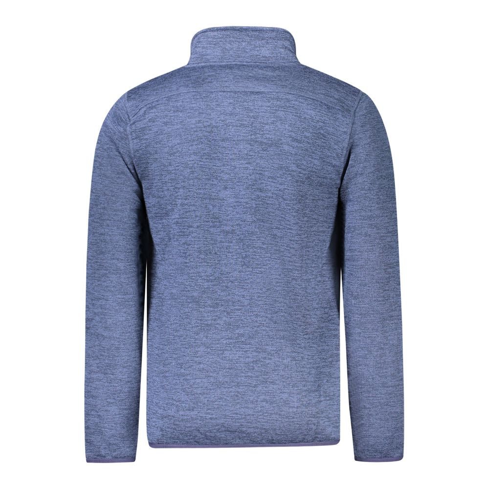 Blaue Polyester-Herrenjacke