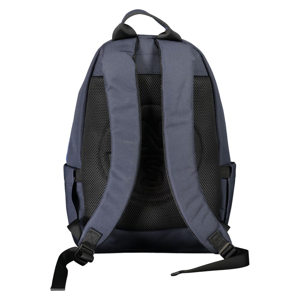 Blauer Polyester Herren Rucksack