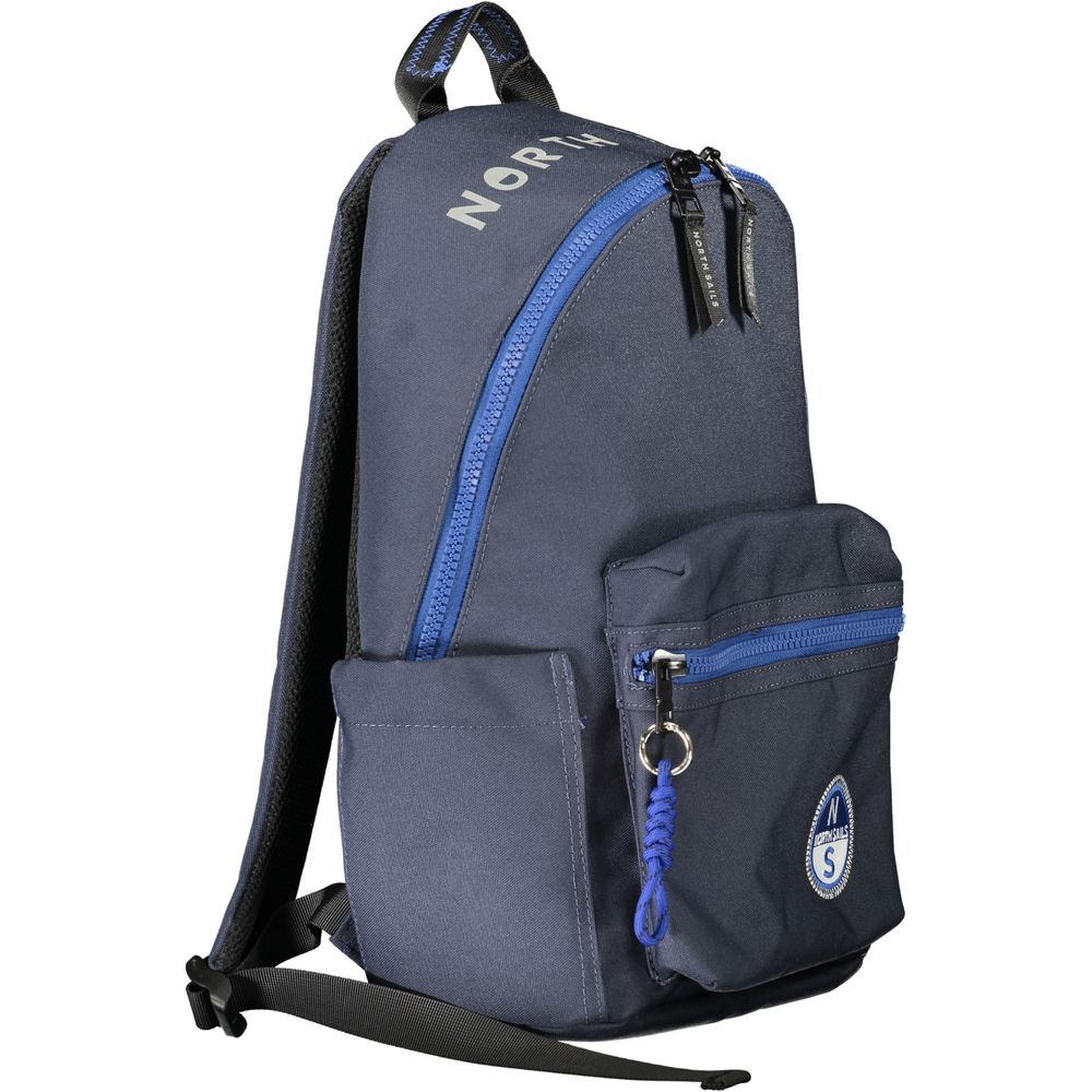 Blauer Polyester Herren Rucksack