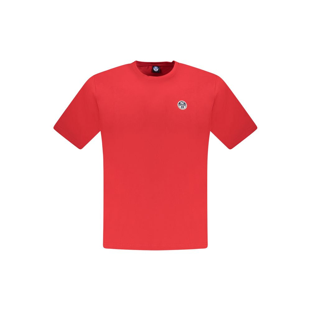 Rotes Herren-T-Shirt aus Baumwolle