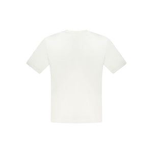 White Cotton Mens TShirt