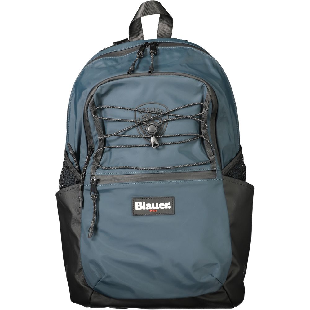 Grüner Polyester-Rucksack
