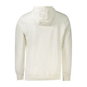 Weißer Baumwollpullover für Herren