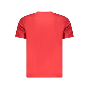 Rotes Herren-T-Shirt aus Baumwolle