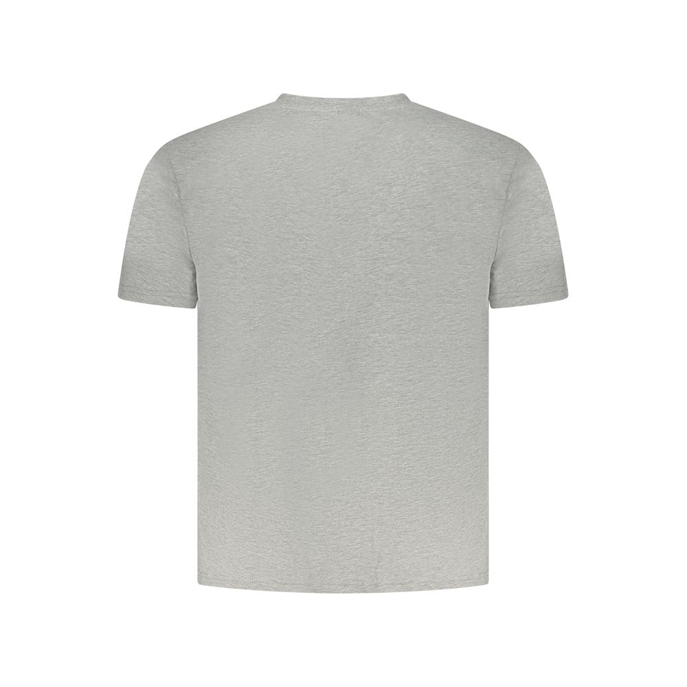 Braunes Herren-T-Shirt aus Baumwolle