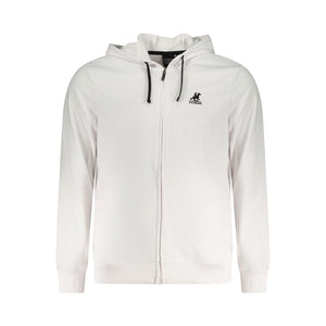 Weißer Baumwollpullover