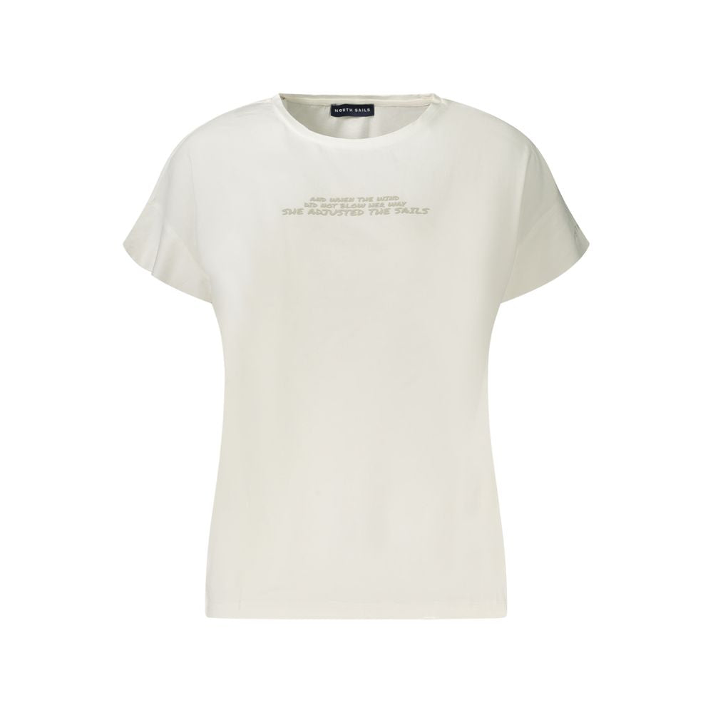 Weiße Baumwolloberteile und T-Shirts