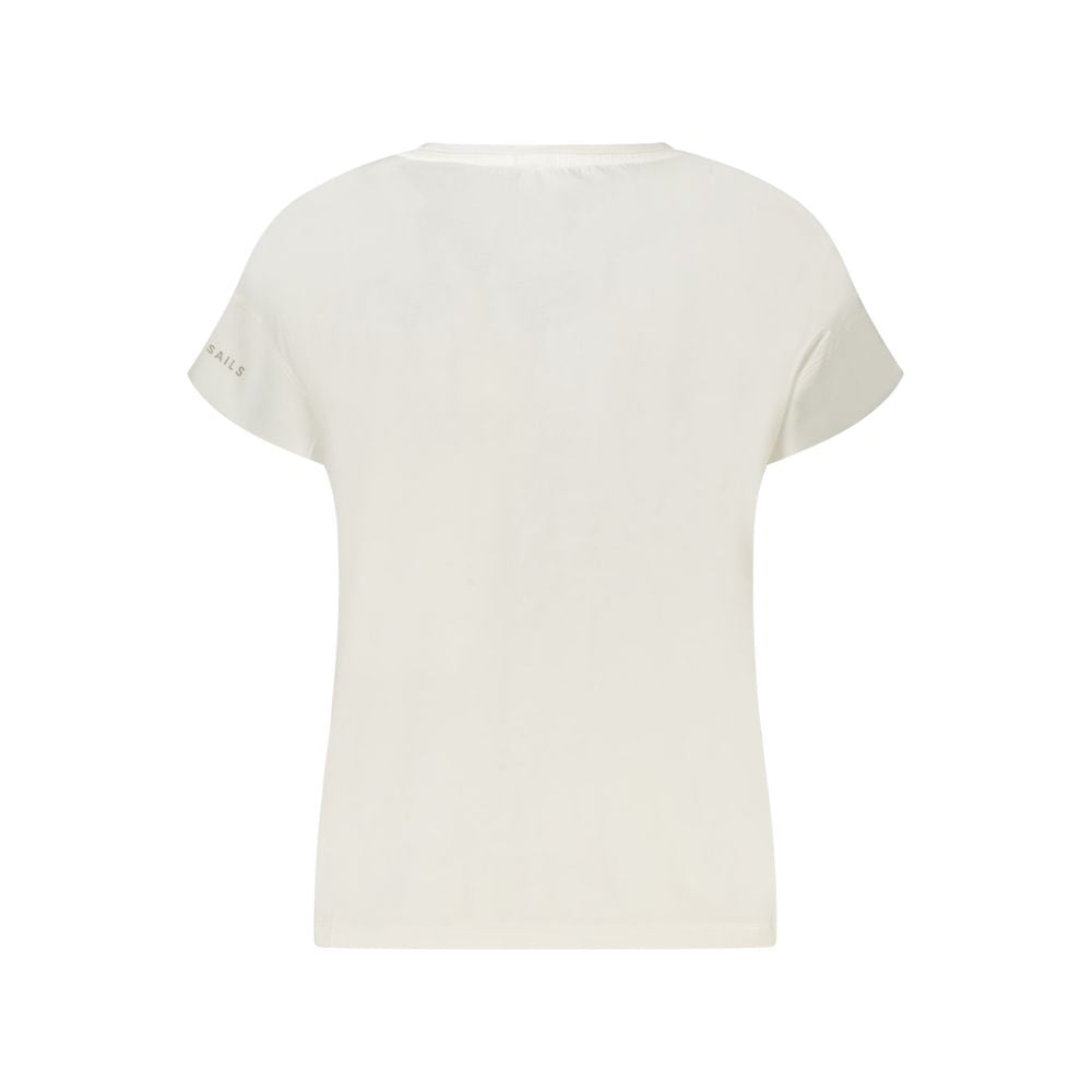 Weiße Baumwolloberteile und T-Shirts