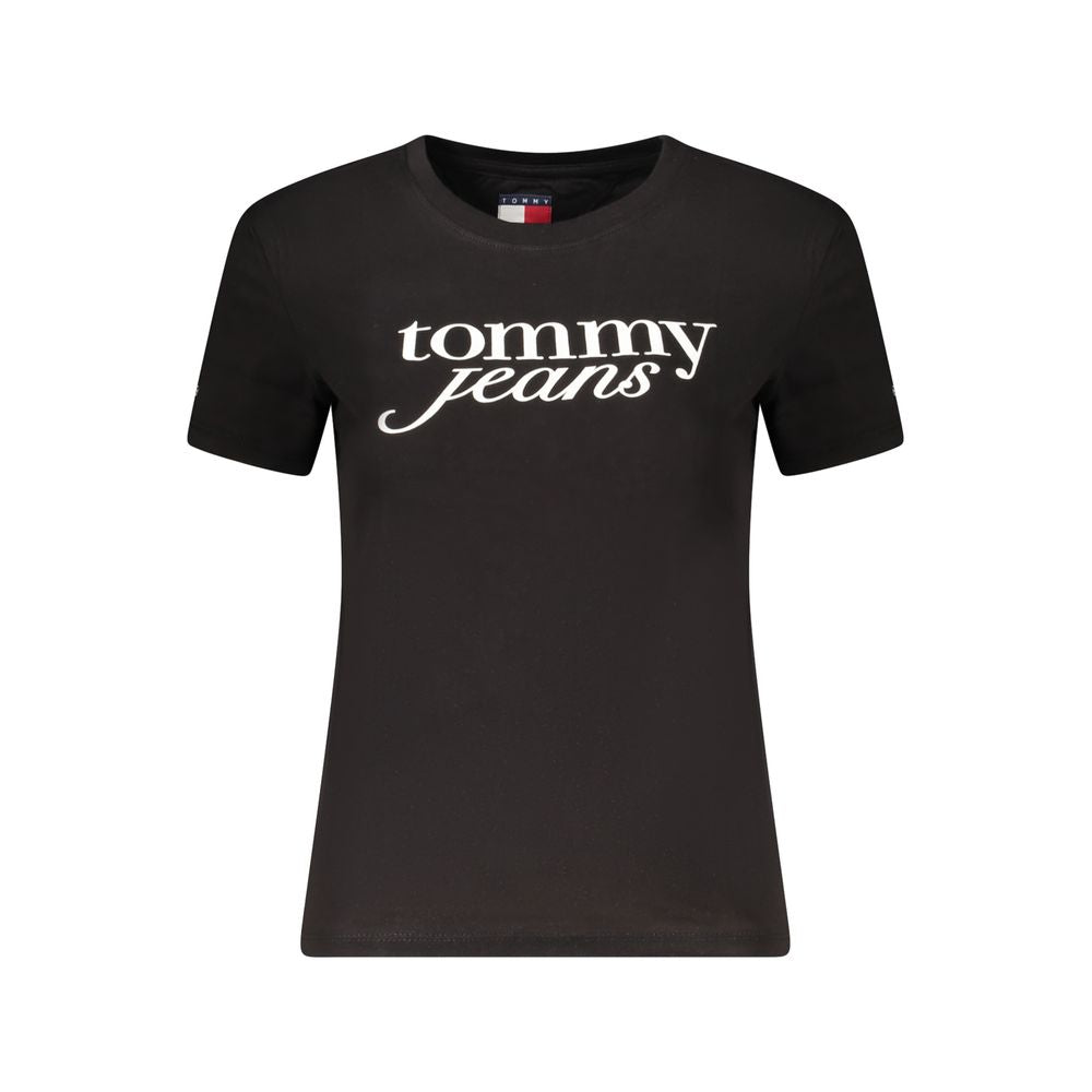 Schwarze Baumwolloberteile und T-Shirts