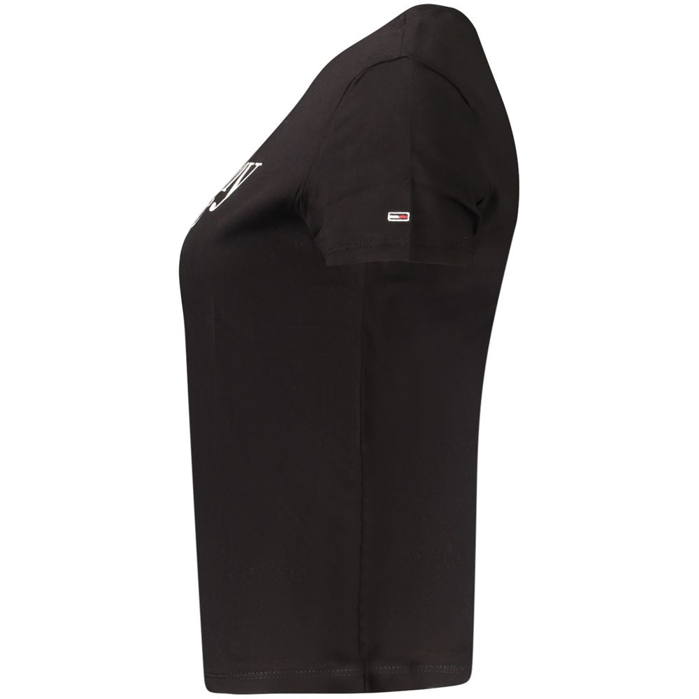 Schwarze Baumwolloberteile und T-Shirts