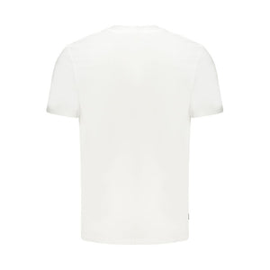 Weißes Herren-T-Shirt aus Baumwolle