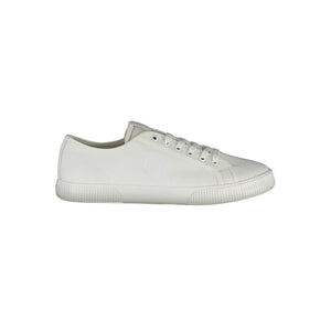 Weiße Polyester Herren Sneaker