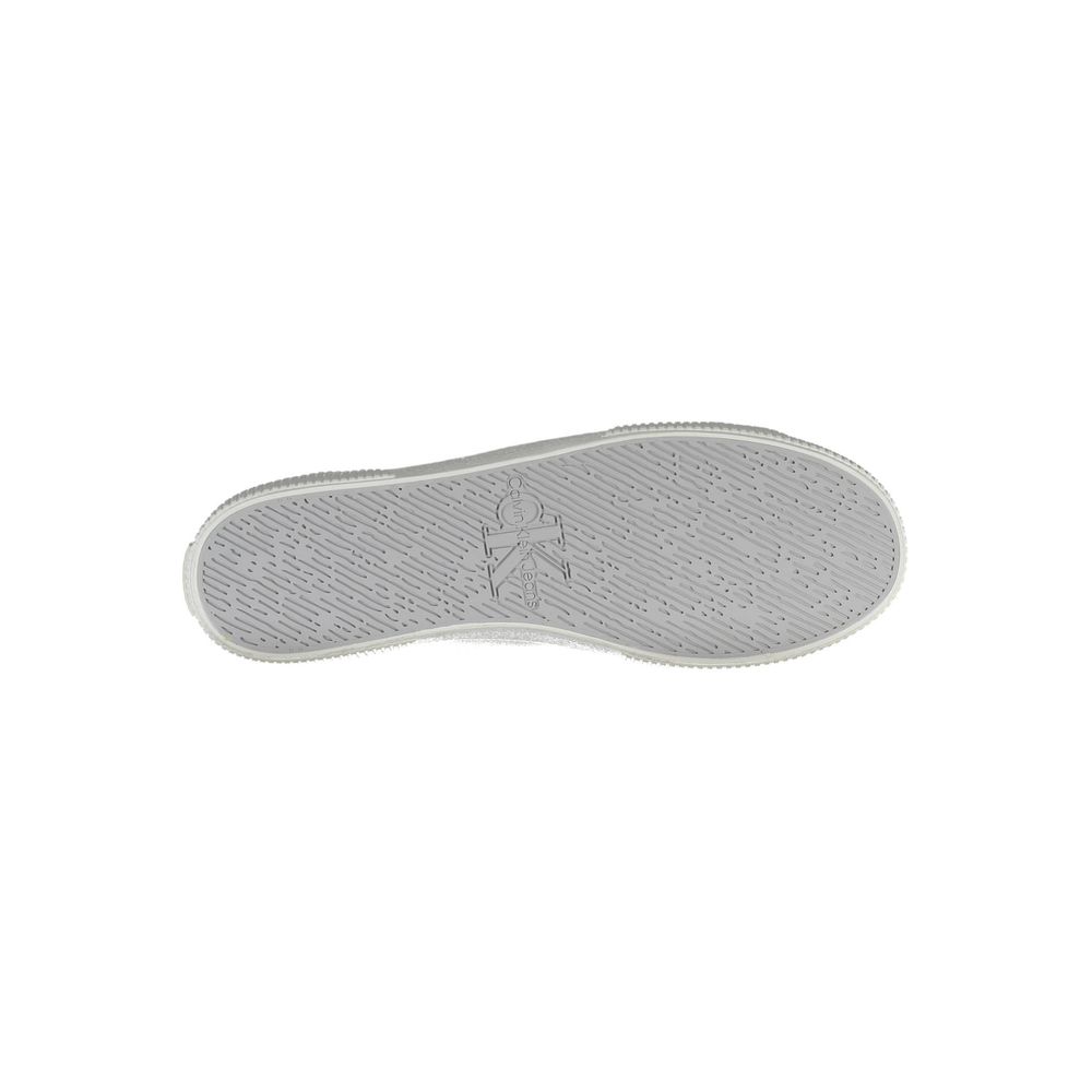 Weiße Polyester Herren Sneaker