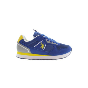 Blaue Polyester Herren Sneaker