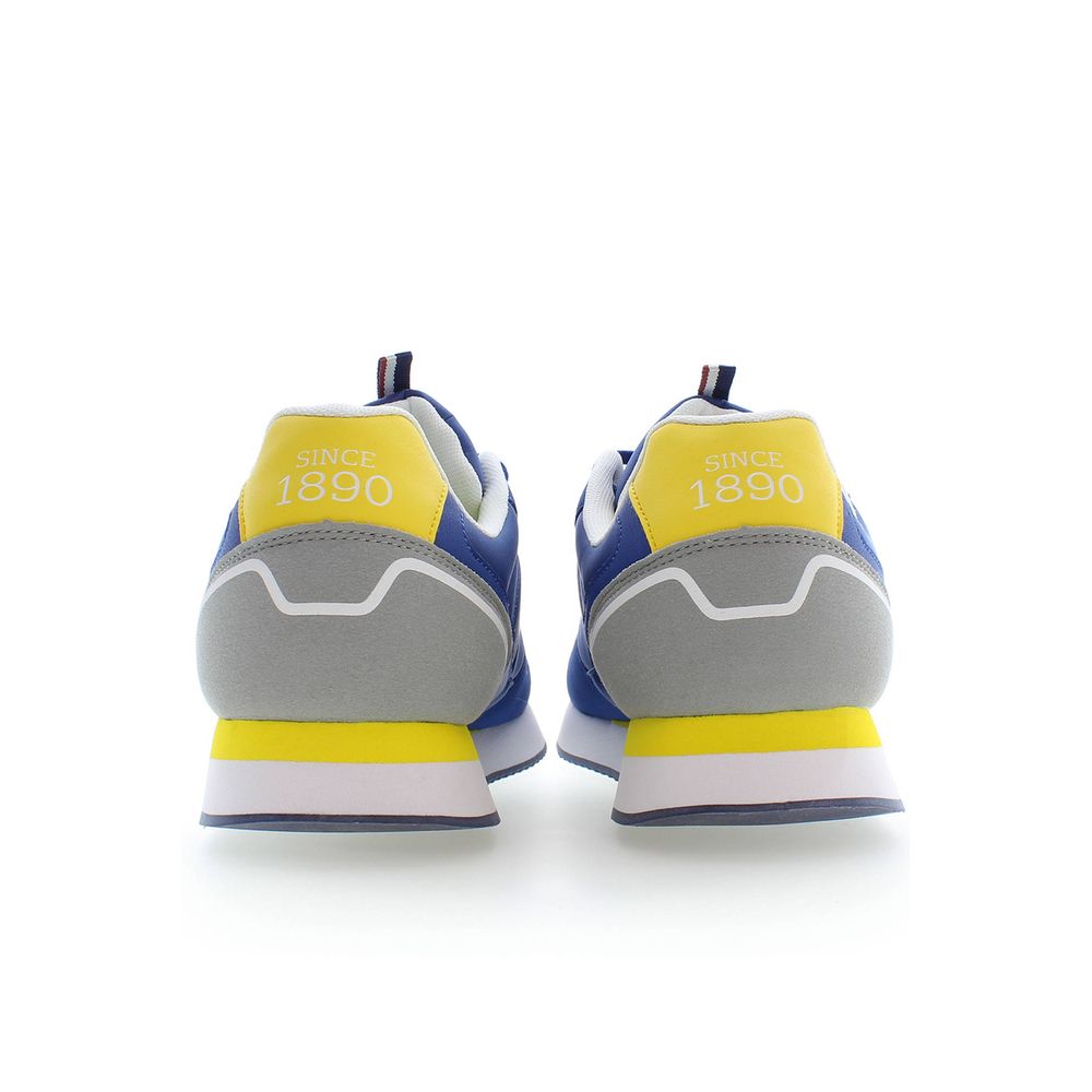 Blaue Polyester Herren Sneaker