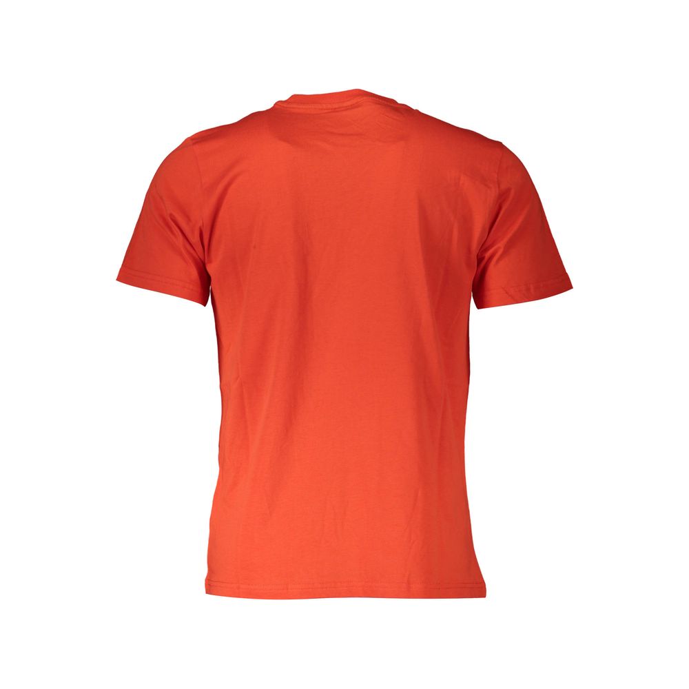Rotes Herren-T-Shirt aus Baumwolle