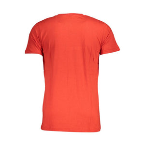 Rotes Herren-T-Shirt aus Baumwolle