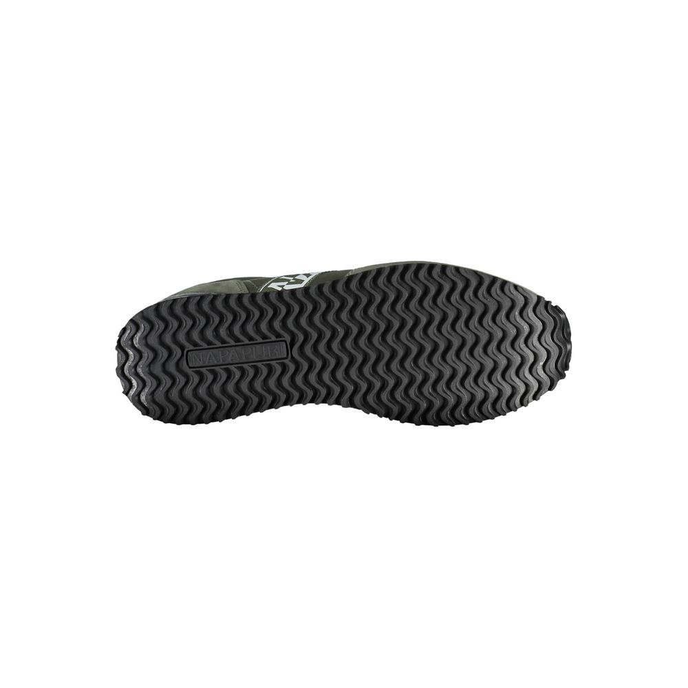 Grüner Polyester Herren Sneaker