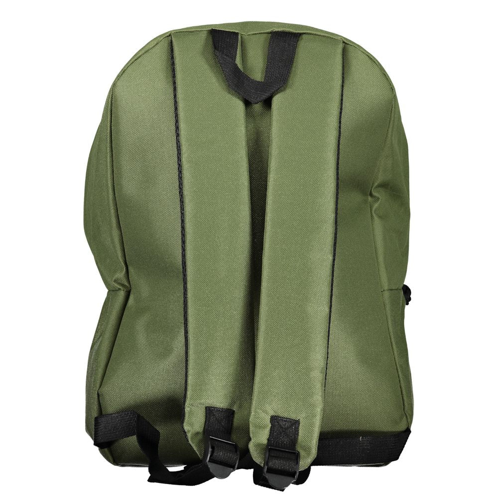 Grüner Polyester-Herrenrucksack
