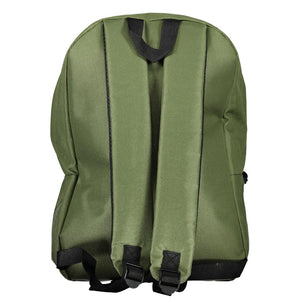 Grüner Polyester-Herrenrucksack