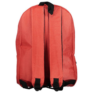 Roter Polyester Herren Rucksack
