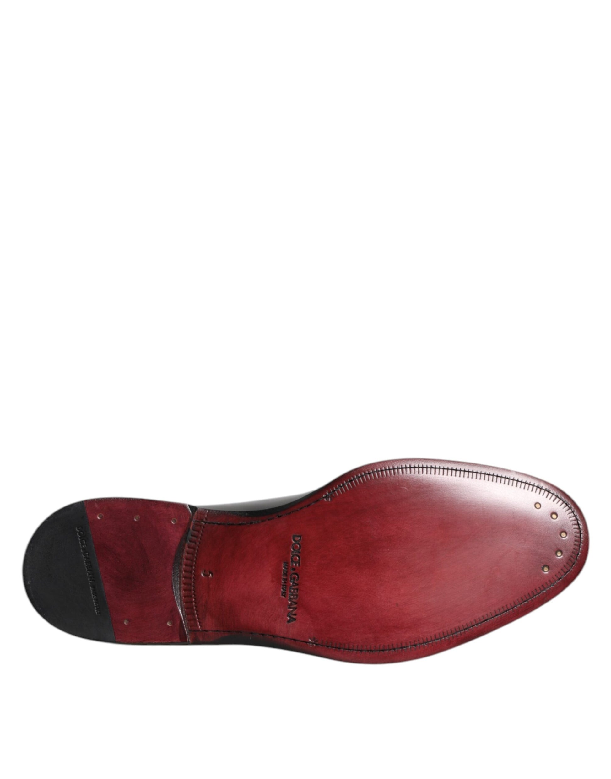 Schwarze Derby-Schnürschuhe aus Leder