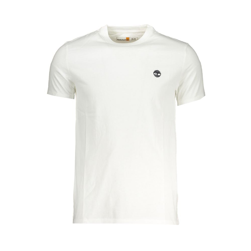 Weißes Herren-T-Shirt aus Baumwolle