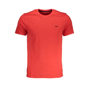 Rotes Baumwoll-T-Shirt