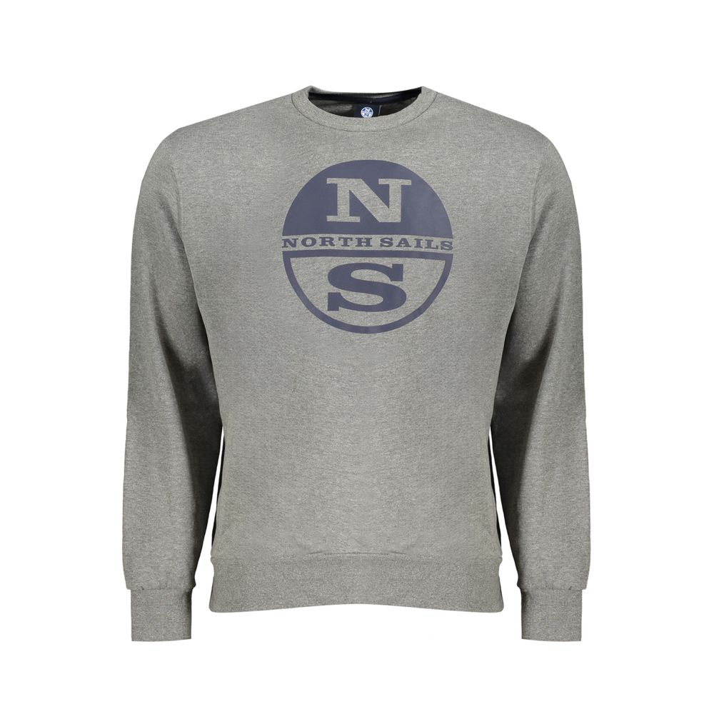 Brauner Baumwollpullover für Herren