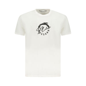 Weißes Herren-T-Shirt aus Baumwolle