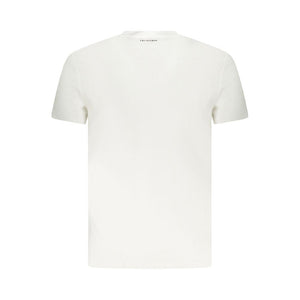 Weißes Herren-T-Shirt aus Baumwolle