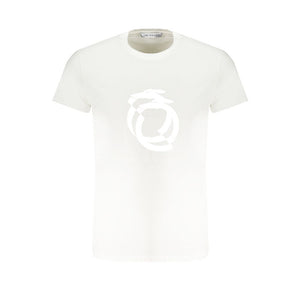 Weißes Baumwoll-T-Shirt