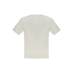 White Cotton Men T-Shirt
